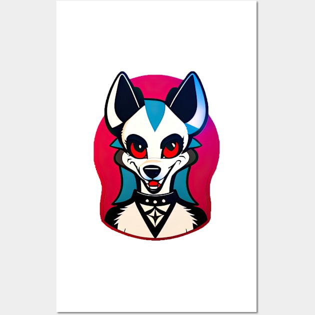 Helluva Boss Loona Hellhound Wall Art by ksemstudio